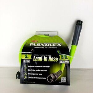 FLEXZILLA HFZG505YW Garden Lead-In Hose 5/8 In x 5ft